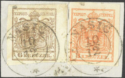 4745370: Austria Cancellations Croatia Slavonia - Cancellations and seals