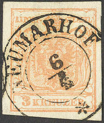 4745370: Austria Cancellations Croatia Slavonia - Cancellations and seals