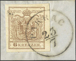 4745370: Österreich Abstempelungen Kroatien Slawonien - Stempel