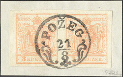 4745370: Austria Cancellations Croatia Slavonia - Cancellations and seals