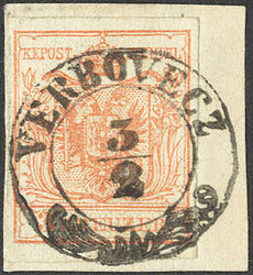 4745370: Austria Cancellations Croatia Slavonia - Cancellations and seals