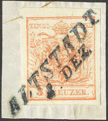 4745380: Österreich Abstempelungen Mähren