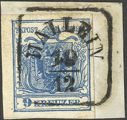 4745325: Austria Cancellations Salzburg - Cancellations and seals
