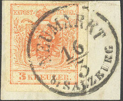 4745325: Austria Cancellations Salzburg - Cancellations and seals