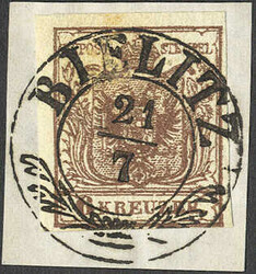 4745400: Austria Cancellations Silesia - Cancellations and seals