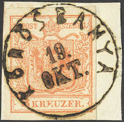 4745395: Austria Cancellations Transylvania - Cancellations and seals