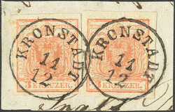 4745395: Austria Cancellations Transylvania - Cancellations and seals