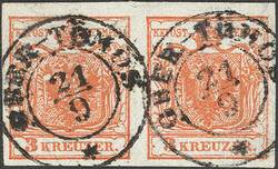 4745395: Austria Cancellations Transylvania - Cancellations and seals