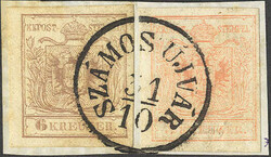 4745395: Austria Cancellations Transylvania - Cancellations and seals