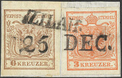 4745395: Austria Cancellations Transylvania - Cancellations and seals