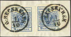 4745410: Österreich Abstempelungen Temeser Banat - Stempel