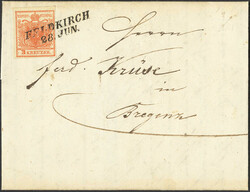 4745340: Austria Cancellations Vorarlberg - Cancellations and seals