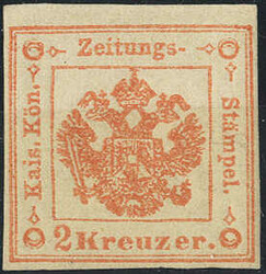 4775: Österreich Lombardei Venetetien Zeitungsstempelmarken