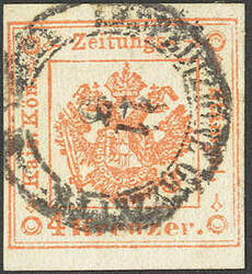 4775: Österreich Lombardei Venetetien Zeitungsstempelmarken