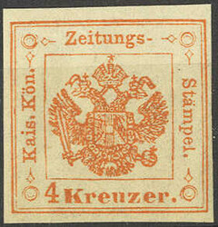 4775: Österreich Lombardei Venetetien Zeitungsstempelmarken