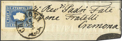 4745057: Österreich Zeitungsmarke 1858/59