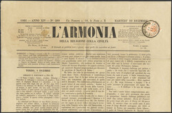 4775: Österreich Lombardei Venetetien Zeitungsstempelmarken
