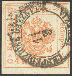4775: Österreich Lombardei Venetetien Zeitungsstempelmarken