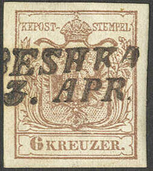 4745420: Österreich Abstempelungen Woiwodschaft Serbien - Stempel