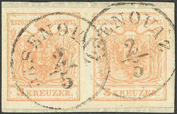 4745385: Österreich Abstempelungen Militärgrenze - Stempel