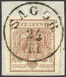 4745365: Österreich Abstempelungen Krain - Stempel
