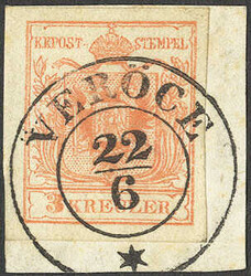 4745370: Österreich Abstempelungen Kroatien Slawonien - Stempel