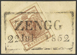 4745385: Österreich Abstempelungen Militärgrenze - Stempel