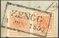 4745385: Österreich Abstempelungen Militärgrenze - Stempel
