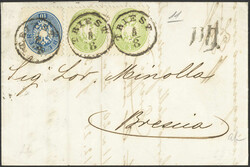 4745070: Austria 1863/64 Issue