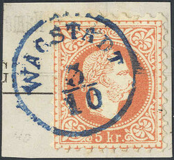 4745400: Austria Cancellations Silesia - Cancellations and seals