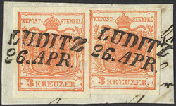 4745345: Österreich Abstempelungen Böhmen