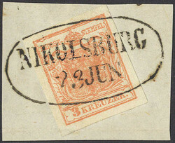 4745380: Österreich Abstempelungen Mähren