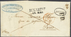 4785: Poste d’Autriche dans le Levant - Cancellations and seals