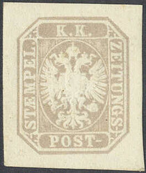 4745062: 奧大利報紙郵票 1861 - Newspaper stamps