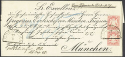 15: l'État souverain allemand de Bavière - Cancellations and seals