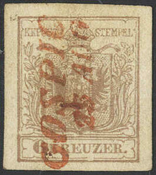 "GOSPIC", kompletter, klarer Abschlag des seltenen L2 in rot auf ...