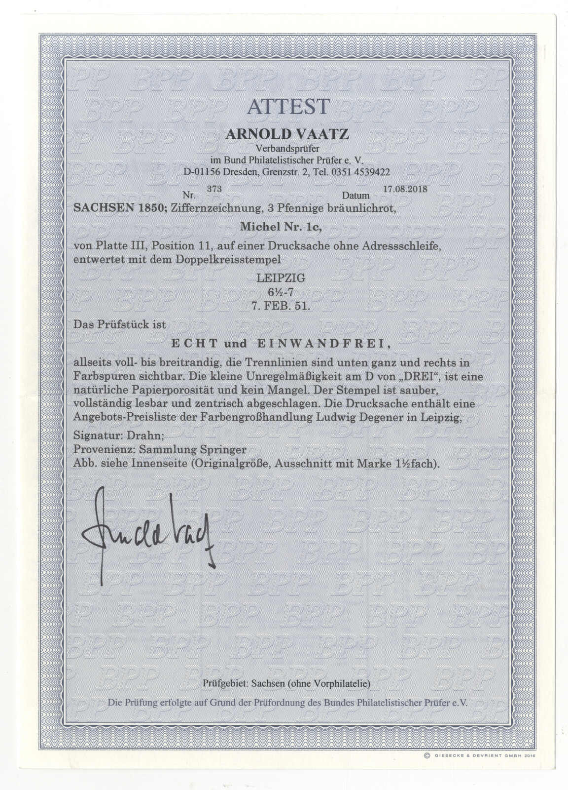 Image 1 for lot number 66 for 77. Deider Auktion