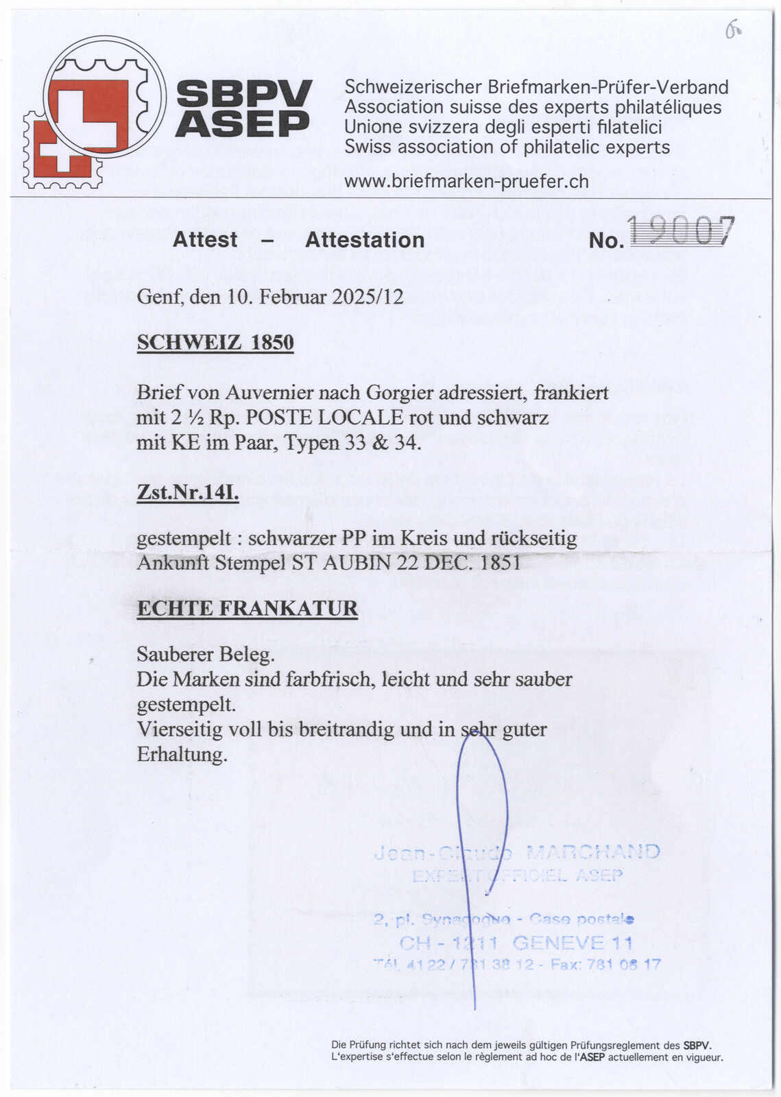 Image 2 for lot number 167 for 77. Deider Auktion