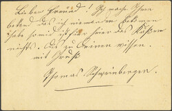 1895, 5 Kr. braun, senkr. Paar, auf nicht mehr gültiger Corresp ...