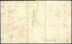 2 Kr. gelb, Ty.II, auf attraktivem Faltbrief mit handschriftl. ...