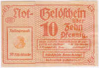 110.80.140: Banknoten - Deutschland - Notgeld