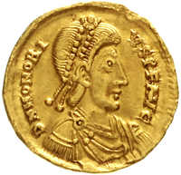 10.50.10: Ancient Coins - Western Roman Empire - Honorius, 393 - 423
