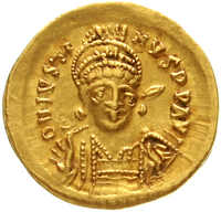 10.60.20: Ancient Coins - Byzantine Empire - Justin I, 518 - 527