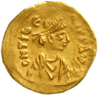 10.60.70: Ancient Coins - Byzantine Empire - Maurice Tiberius, 582 - 602