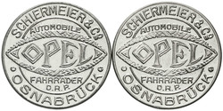 125.70: Notmünzen / Wertmarken - Städtenotmünzen