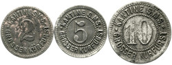 125: Auxiliary coins and tokens