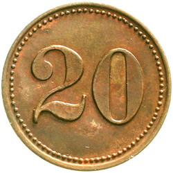125: Auxiliary coins and tokens