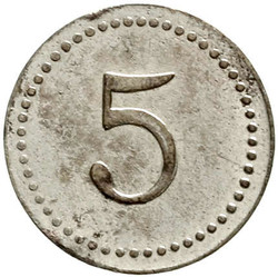 125: Auxiliary coins and tokens