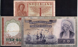 110.350: Banknoten - Niederlande