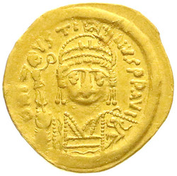 10.60.40: Ancient Coins - Byzantine Empire - Justinian I, 527 - 565